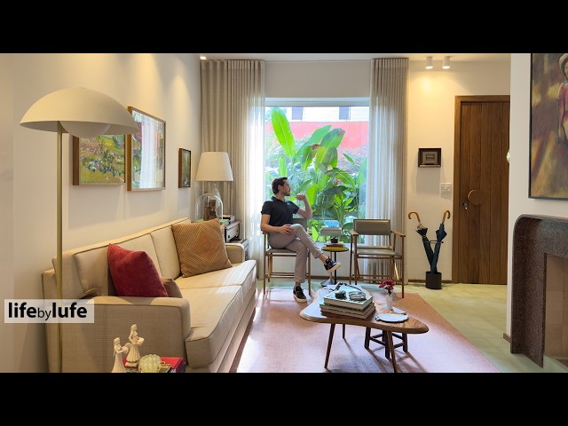 Ele mora em um paraíso escondido - casa de vila com jardins que parecem um oásis na cidade