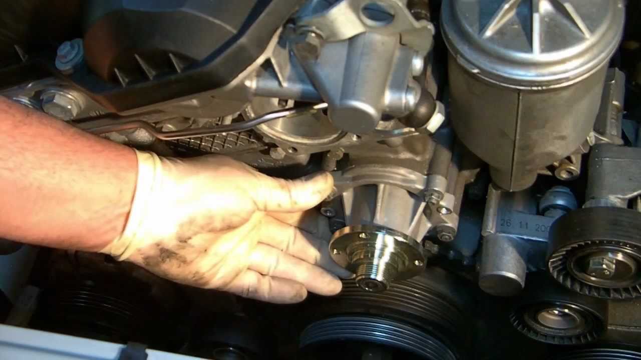 Bmw e36 water pump replacement #5