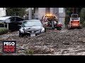 News Wrap: Southern California under threat of landslides following record rainstorm