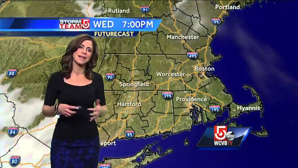 Cindy's Wednesday Boston-area weather forecast - YouTube