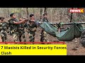 7 Maoists Killed in Security Forces Clash | Bijapur Encounter | NewsX