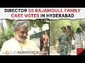 Lok Sabha Elections 2024 | Director SS Rajamouli, Family Cast Votes In Hyderabad