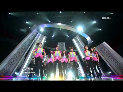T-ARA : Yayaya - 티아라, 야야야, 쇼! 음악중심, 2010/12/11 - MBC