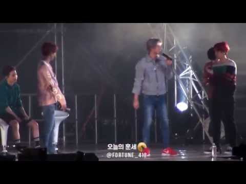 151010 EXO-Love Concert - 주사위 게임 후 엑소엘 별명 짓기, 세훈이의 애기♡ 종인이의 내꼬♡