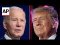 Biden vs. Trump marks first U.S. presidential election rematch since 1956