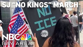 San Jose demonstrators voice disdain about Trump Administration's immigration policy