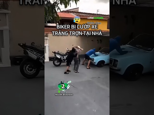 Khi Biker gặp chuyện KHÓ ĐỠ trên đường 7 😨 #shorts