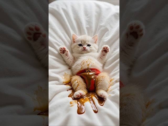 Mama Cat's Mess: Her "Help" Turns a Little Problem into a City-Wide Disaster.😹