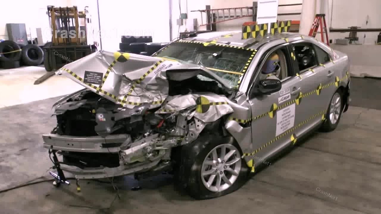 Ford taurus crash test video #6