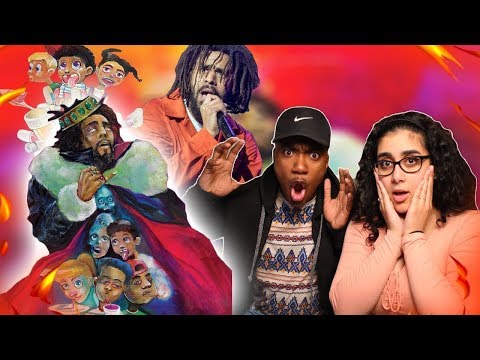 J. Cole - 1985 (Intro to The Fall Off) KOD FULL ALBUM + REVIEW | REACTION VIDEO 🔥 😱 LIL PUMP DISS