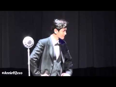 140801싱잉인더레인 막공 백현 눈물Singing in the rain Baekhyun