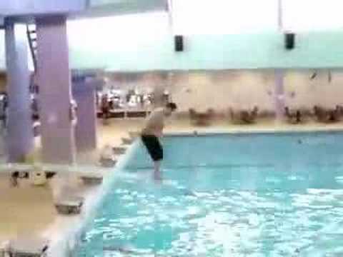 Fat Guy On Diving Board 79