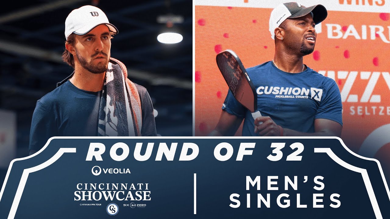 Hunter Johnson v Donald Young at the PPA Veolia Cincinnati Showcase