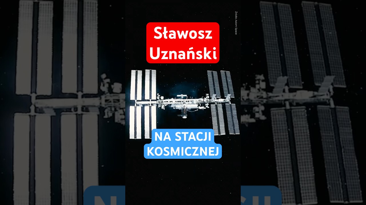 Sławosz w kosmosie #nasa #spacex #axiomspace