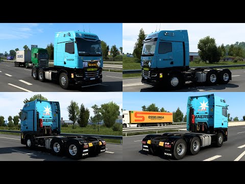 SKIN MAERSK MAN TG3 TGX 2.0 1.47 1.48