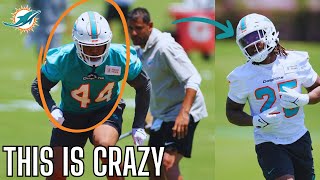 The Miami Dolphins Look EXPLOSIVE At Rookie Minicamp... Minicamp Highlights (Jaylen Wright, Chop)