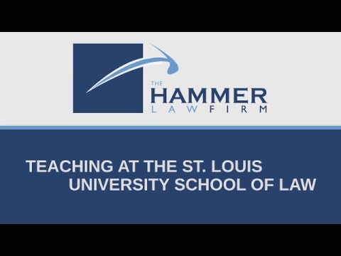 http://goo.gl/28UBeP - (314) 334 - 3807

Both Mark Hammer and Nicole Chiravollatti teach at the St. Louis University School of Law. Not only does this allow them to connect with the...