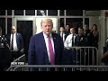 Jury selection could be nearing a close in Trumps hush money trial  - 01:15 min - News - Video