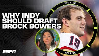 The Colts should draft Brock Bowers and here's why | NFL Live