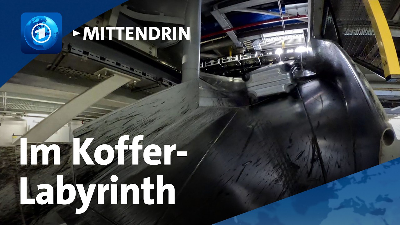 Düsseldorf: Was passiert eigentlich mit meinem Koffer? l tagesthemen mittendrin
