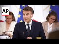 Emmanuel Macron on Trumps tariffs: US economy will emerge weaker
