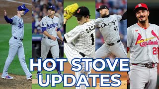 Dodgers Hot Stove: Walker Buehler, Jack Flaherty, Garrett Crochet, Roki Sasaki & Nolan Arenado