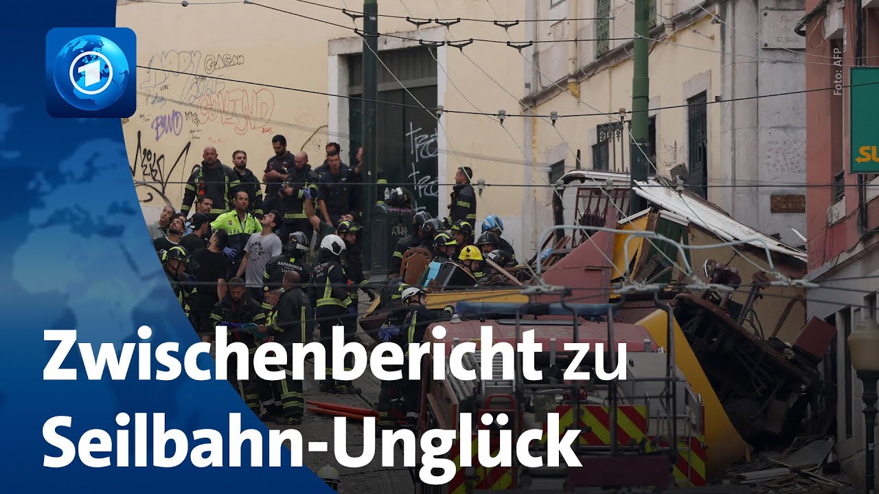 🌍 tagesschau24 Top-Thema, 21.10.25 | Update zu Lissabons Standseilbahn-Unglück
