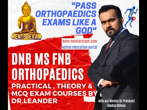 video DNB MS Orthopaedics Master Course Theory and Practical