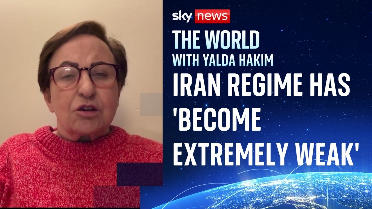 Iran regime has 'become extremely weak' says former Nobel Peace Prize winner