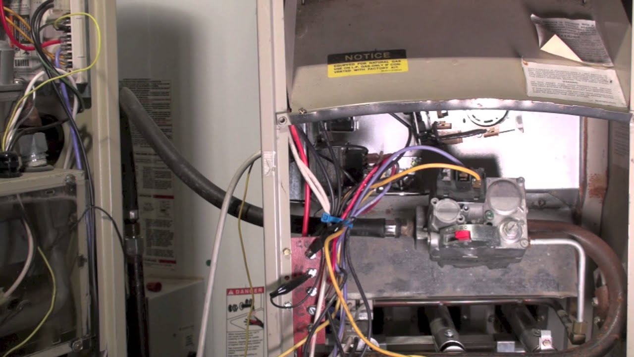 How to clean a heat exchanger - YouTube gas heat furnace wiring diagram schematic 