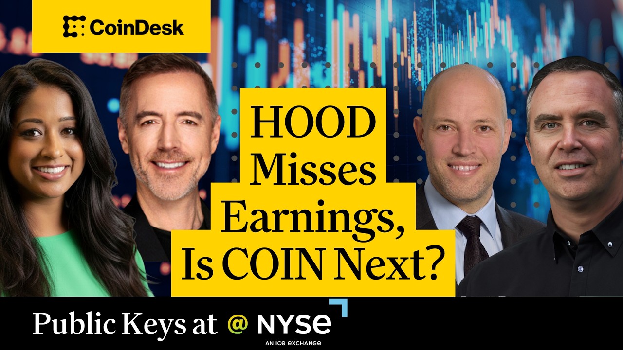 All Eyes on Coinbase After Robinhood's Crypto Revenue Falls 47%