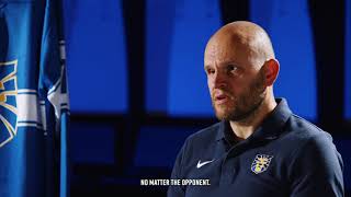 Tuvplānā Rīgas HS galvenais treneris - Juris Ozols