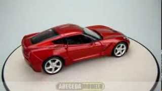 MAISTO Автомодель (1:24) 2014 Corvette Stingray Coupe красный металлик (31505 met. red)