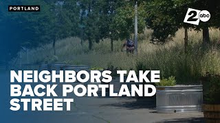 Neighbors take back Southeast Portland street, replacing RVs with community garden