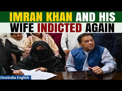 Imran Khan Jailed Ex Pakistan Pm And His Wife Bushra Bibi Indicted In