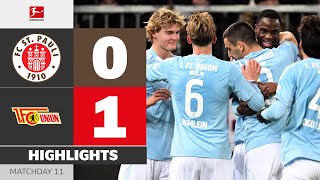 ST. PAULI — UNION BERLIN | Highlights | Matchday 11 – Bundesliga 2025/26