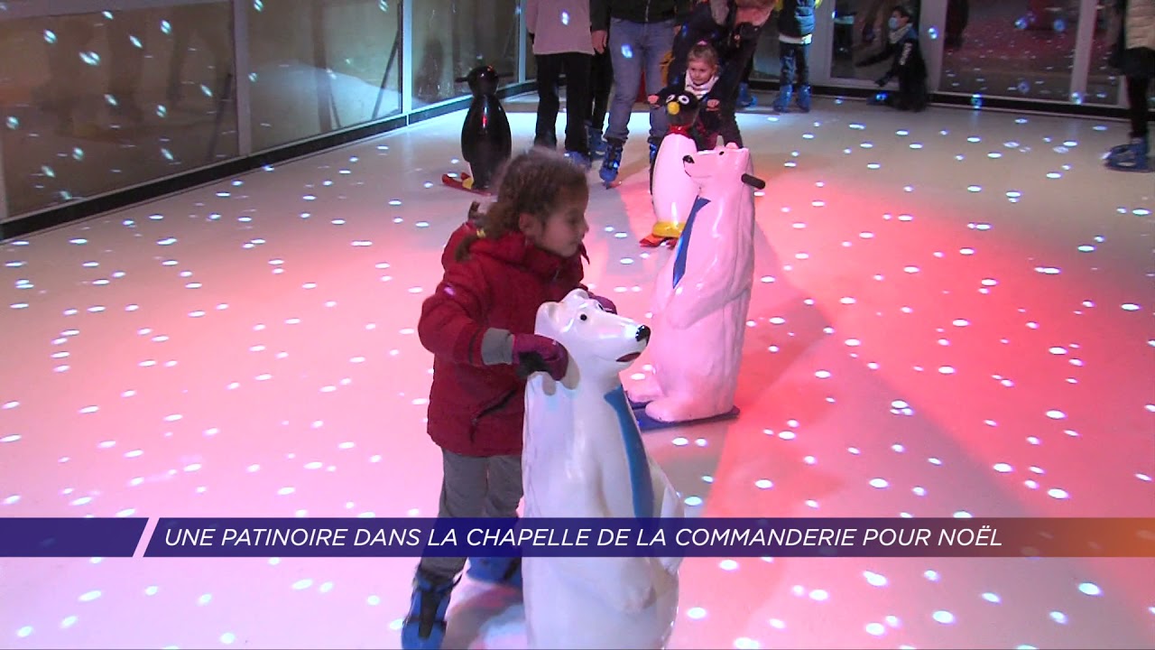 Yvelines | Une patinoire dans la chapelle de la Commanderie pour Noël