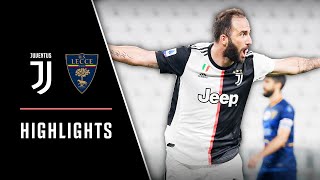 Juventus 4-0 Lecce | Juventus blows away Lecce and extends title lead | Highlights