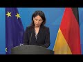 War Update Live | German FM Baerbock gives statement on Iran | News9