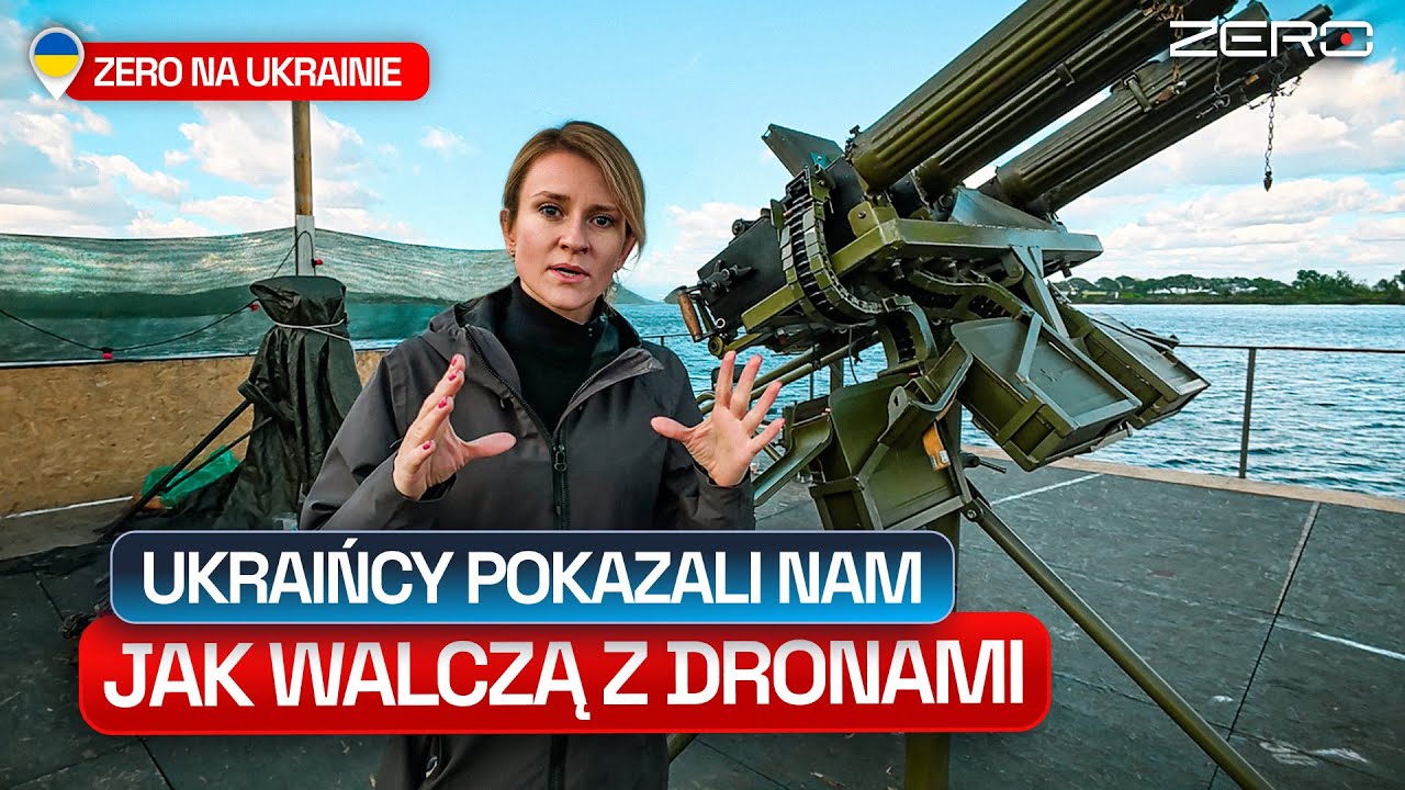 POJECHALIŚMY NA UKRAINĘ - POKAZAĆ JAK WYGLĄDA WOJNA DRONÓW