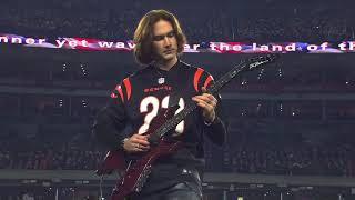 AIDAN FISHER - National Anthem for the Cincinnati Bengals vs. Baltimore Ravens