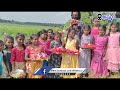 Students Celebrate Bathukamma Festival In School| Khammam | V6 News  - 03:01 min - News - Video