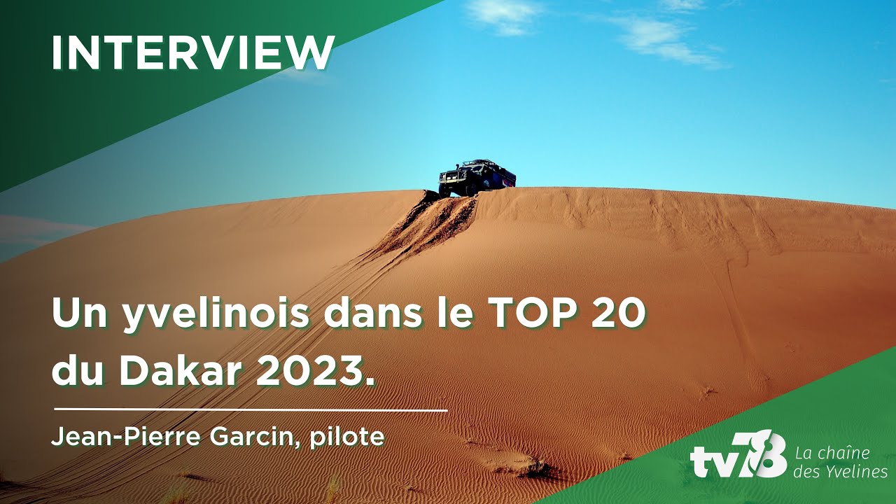 Jean-Pierre Garcin dans le Top 20 du Dakar 2023  !