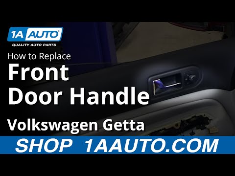 VW BORA A4 (MKIV) - Front Door Panel Replacement