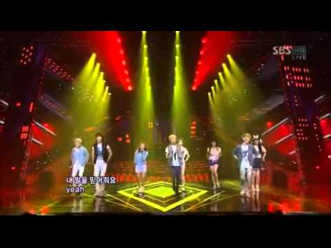 f(x) SHINEE Hello 인기가요 110710