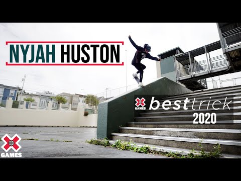 Nyjah Huston: REAL STREET BEST TRICK 2020 - World of X Games