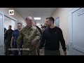 Zelenskyy meets wounded soldiers in Kharkiv hospital amid Russian advance on region - 00:50 min - News - Video