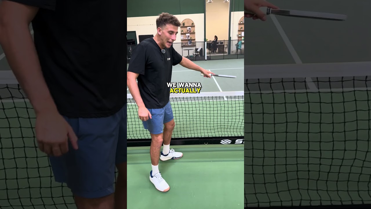 How to Handle Opponents Who Slice The Ball! #pickleball #pickleballtips