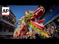 NYC celebrates the Year of the Dragon with parade