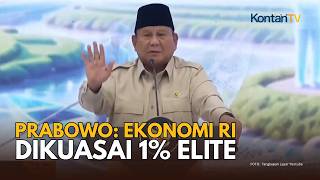 Prabowo Sentil Ketimpangan Ekonomi: Selama Ini Dinikmati Kurang dari 1% Elite!